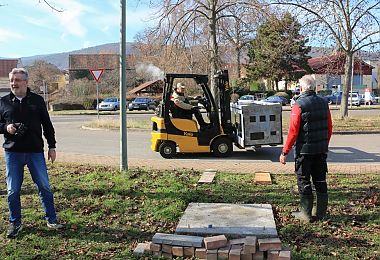 Fundament setzen