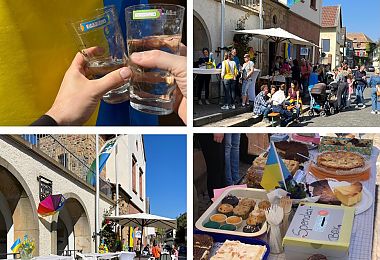 Impressionen der Ukraine-Spendenaktion in Forst